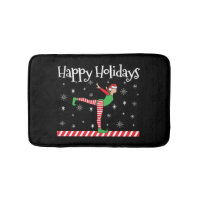 Girls Gymnastics Christmas Elf