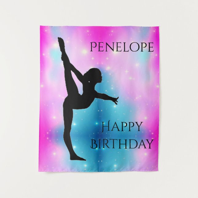 Girls, Gymnastics, Dance, Cheer   Tapestry (Front)