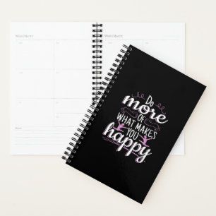 Girls Gymnastics - Motivational Happy Quote Planner