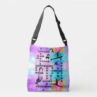 Girls Gymnastics Skills Crosswords Personalized