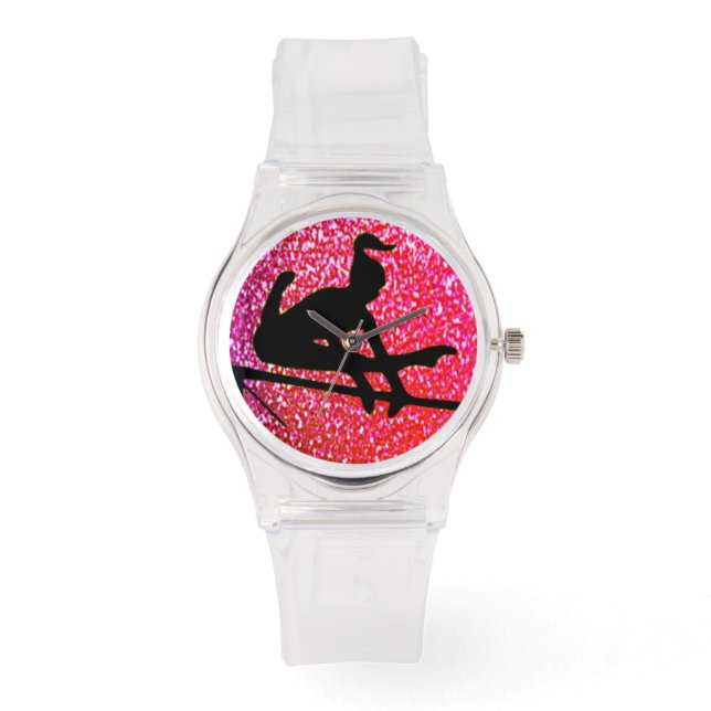Girls Gymnastics Sparkle Uneven Bars eWatch Watch (Front)