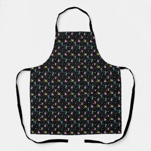 Girls Gymnastics Women Gymnasts with Stars Apron