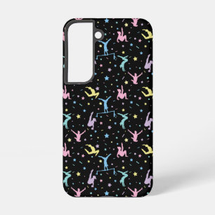 Girls Gymnastics Women Gymnasts with Stars Samsung Galaxy Case