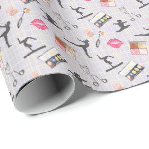 Girls Gymnastics - Women's Girly Makeup Wrapping Paper