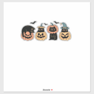 Girls Halloween Cute Cat Pumpkin Witch Costume Lon