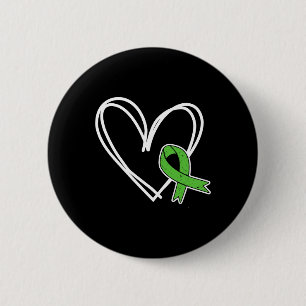 Girls Heart Mental Health Problems Awareness Toddl 2 Inch Round Button