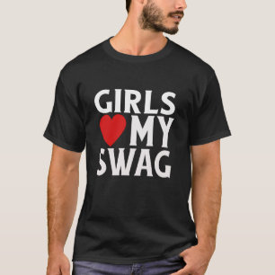 Girls Heart My Swag T-Shirt