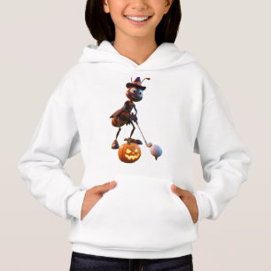 Girls Hoodies- Halloween Ant Golf ⛳