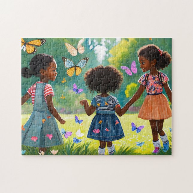 Girls Jouer 2 The Daily Jigsaw puzzle Récent Jig (Horizontal)