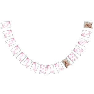 Girls just wanna be one birthday  bunting flags