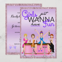 Girls Just Wanna Have Fun Bachelorette Party