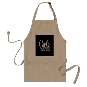 girls just wanna have guns standard apron