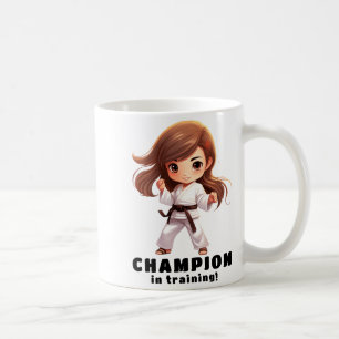 Girls Karate Martial Arts T Shirt Coffee Mug