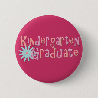 Girl's Kindergarten Graduation Gifts 2 Inch Round Button