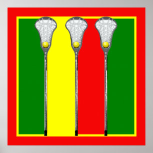 Girls Lacrosse Decor