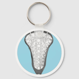 Girls Lacrosse Gift Keychain