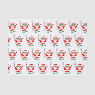 Girls Lacrosse Holiday Gifts Tissue Paper