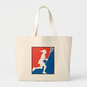 Girl's Lacrosse Large Tote Bag