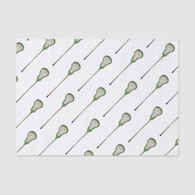 Girls Lacrosse Tissue Paper (Front)