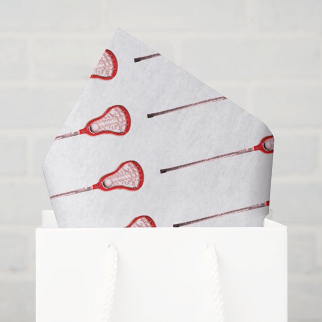 Girls Lacrosse  Tissue Paper (Gift Bag)