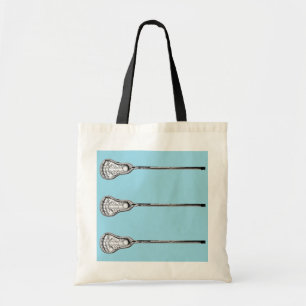 Girls Lacrosse Tote Bag