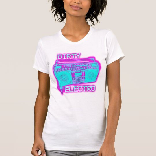 girls ladies women's ELECTRO shirt