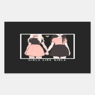 girls like girls sticker