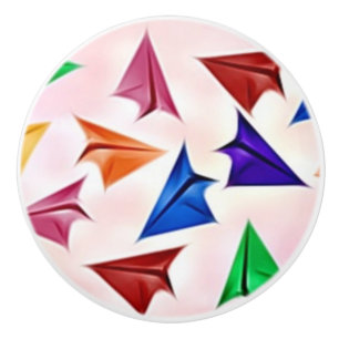 Girls Like Paper Planes Too. Ceramic Knob