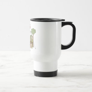 Girls Love Camping Travel Mug