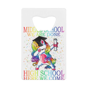 Girls Middle School Graduation Magique Unicorn