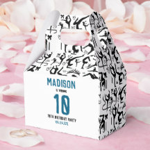 Girls Modern Black Gymnastics Kids 10th Birthday