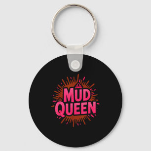 Girls mud queen run mudding diva muddy buddies keychain