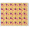 Girls name age ladybug birthday patterned wrap