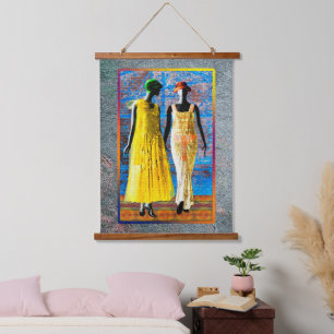 Girls' Night at the Speakeasy — Harlem, 1922 Hanging Tapestry