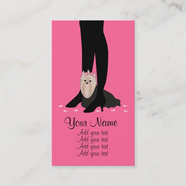 Girls' Night Out Business Card (Front)