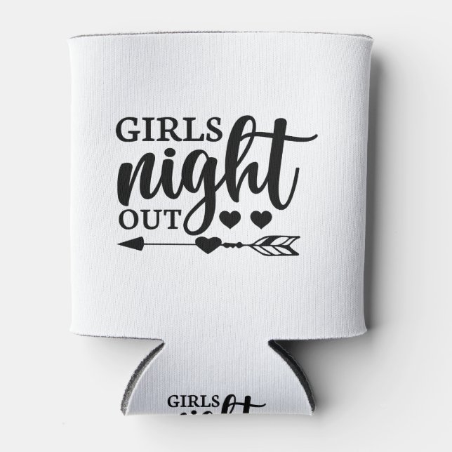 Girls night out can cooler (Front)