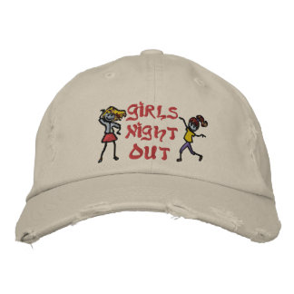 Girl's Night Out Embroidered Hat