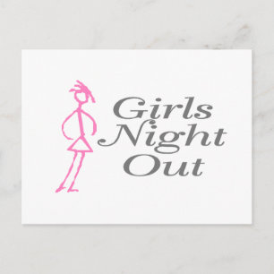 Girls Night Out (Girl) Postcard