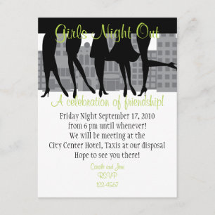 Girls Night Out Invitation
