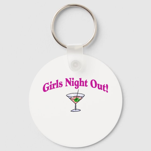 Girls Night Out Keychain (Front)