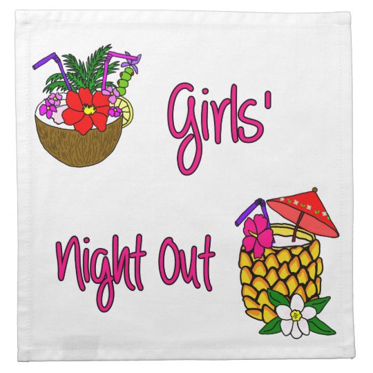 Girls' Night Out Napkin