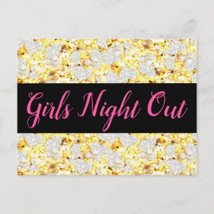 GIRLS NIGHT OUT POSTCARD