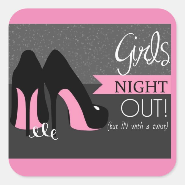 Girls Night Out Stickers (Front)