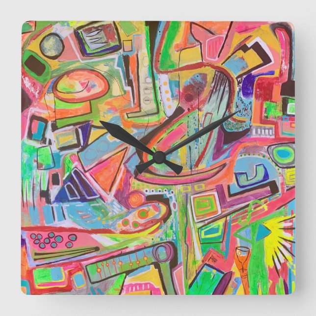 Girls Night Out Wall Clock (Front)