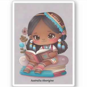 Girls of the World Reading - Australia Aborigine
