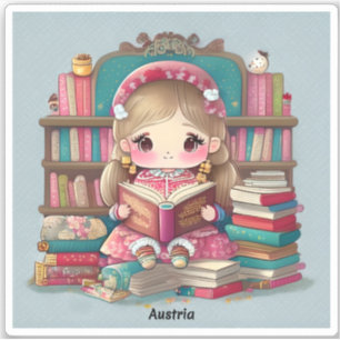 Girls of the World Reading - Austria