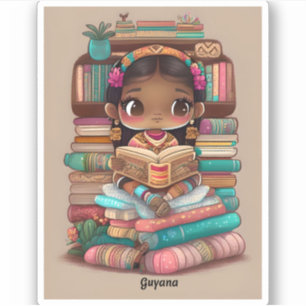 Girls of the World Reading - Guyana