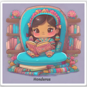 Girls of the World Reading - Honduras