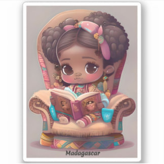 Girls of the World Reading - Madagascar
