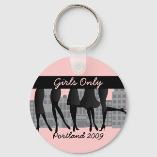 Girls Only-Version 2 Keychain